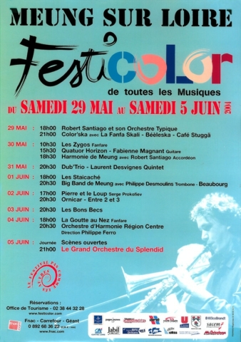 affiche festicolor 2004 © D.R.