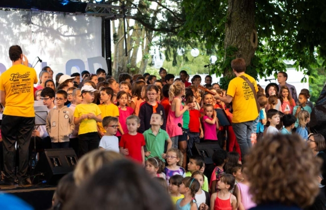 Concert Chorale des écoles à Festicolor 2018 © Q.Viel