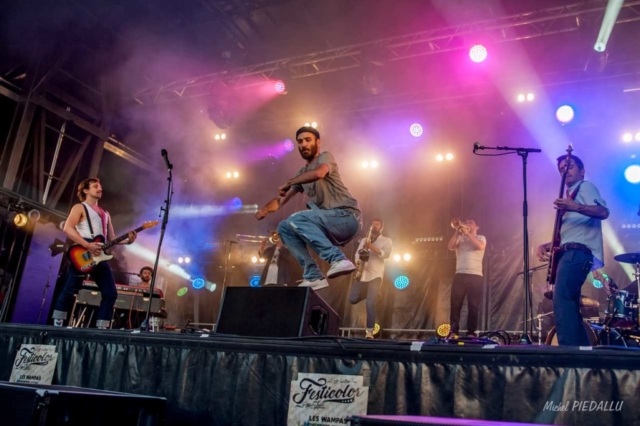 Concert Le Trottoir d'en face à Festicolor 2018 © Michel Piedallu