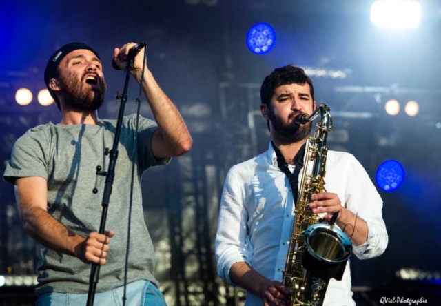 Concert Le Trottoir d'en face à Festicolor 2018 © Q.Viel