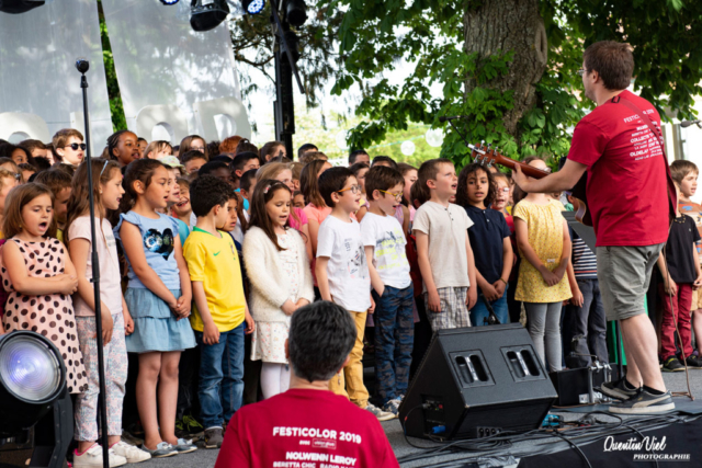 Concert des écoles à Festicolor 2019 © Q.Veil