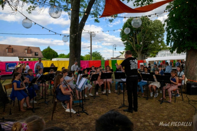 Concert Ecole de musique de Meung à Festicolor 2022 © M. Piedallu