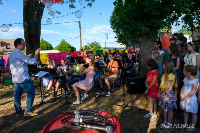 Concert Ecole de musique de Meung à Festicolor 2022 © M. Piedallu