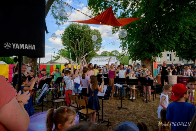 Concert Ecole de musique de Meung à Festicolor 2022 © M. Piedallu