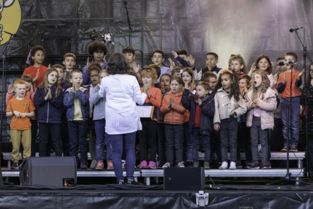 Concert Chorale des écoles à Festicolor 2024 © Forumdephotos