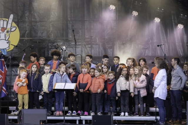 Concert Chorale des écoles à Festicolor 2024 © Forumdephotos